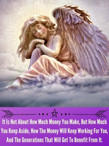 It Is Not About How Much Money You Make, But How Much You Keep Aside, How The Money Will Keep Working For You, And The Generations That Will Get To Benefit From It.